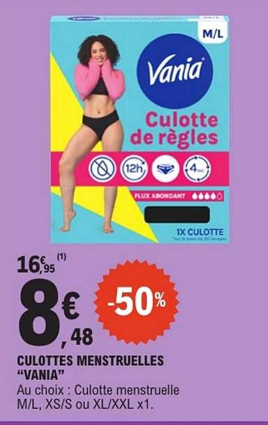 Culotte menstruelles “Vania”