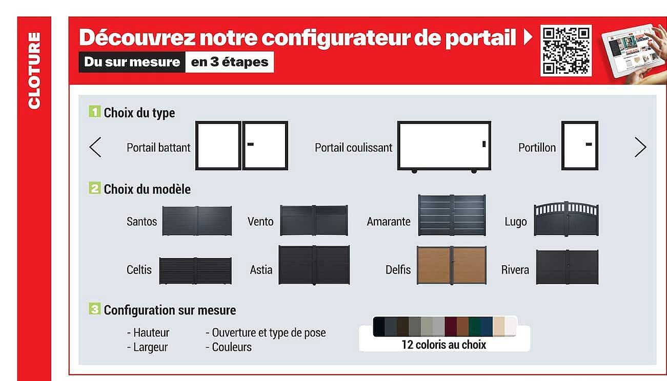 Découvrez notre configurateur de portail