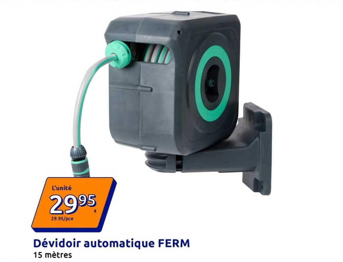 Dévidoir automatique FERM 15 mètres