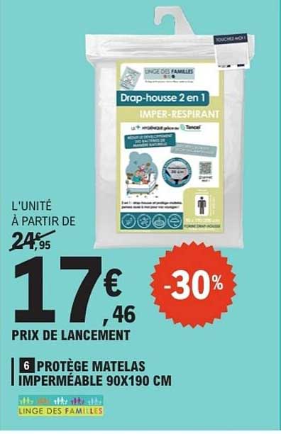 Drap-housse 2 en 1 IMPER-RESPIRANT