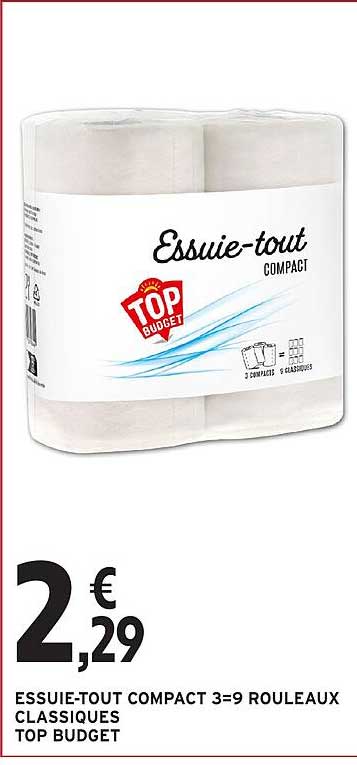 ESSUIE-TOUT COMPACT 3=9 ROULEAUX CLASSIQUES TOP BUDGET
