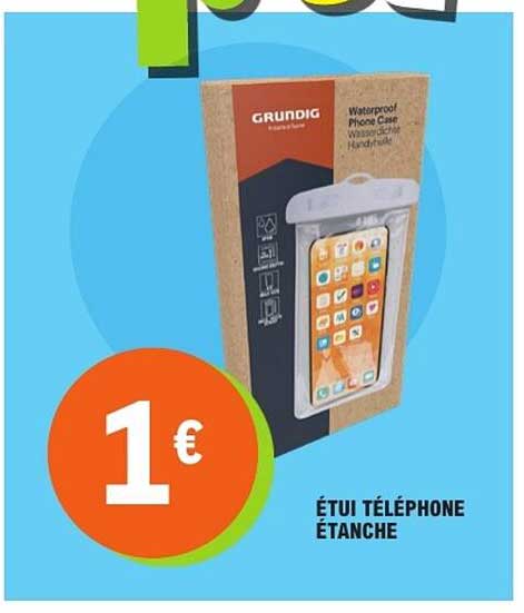 ÉTUI TÉLÉPHONE ÉTANCHE