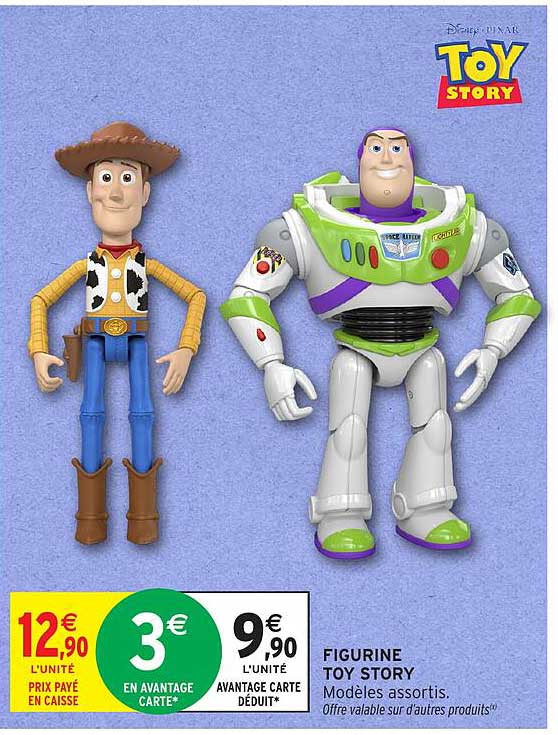 FIGURINE TOY STORY Modèles assortis. Offre valable sur d'autres produits*