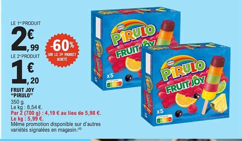 FRUIT JOY "PIRULO"