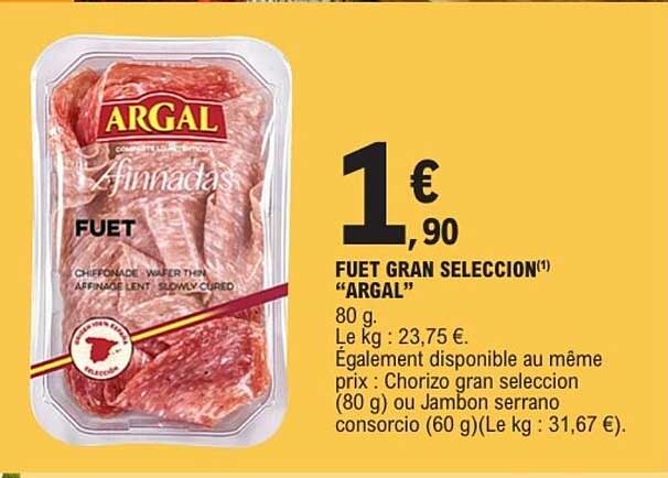 FUET GRAN SELECCION(1) “ARGAL”