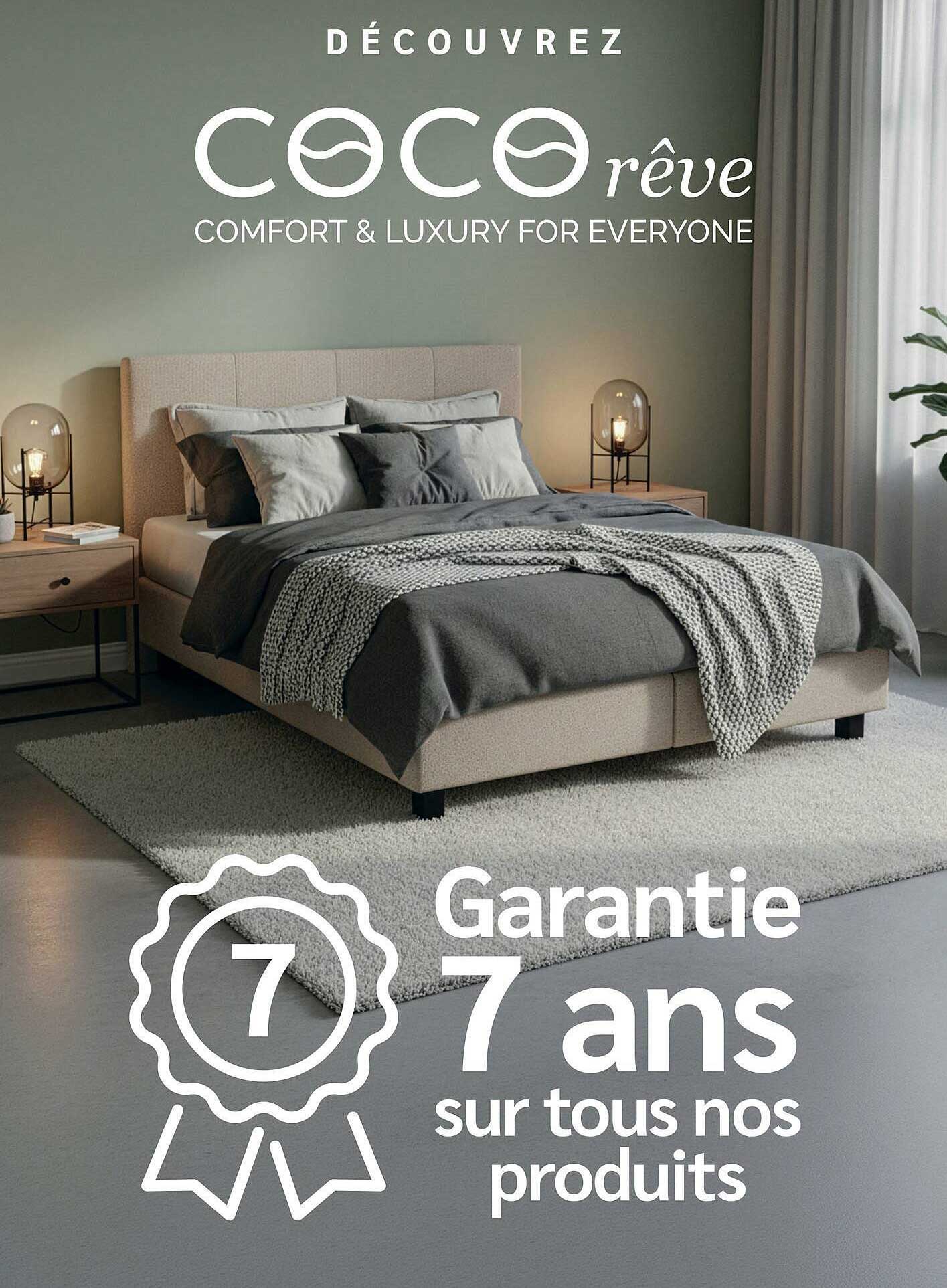 Garantie 7 ans sur tous nos produits