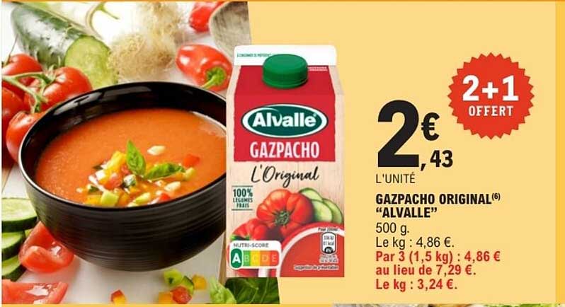 GAZPACHO ORIGINAL “ALVALLE”