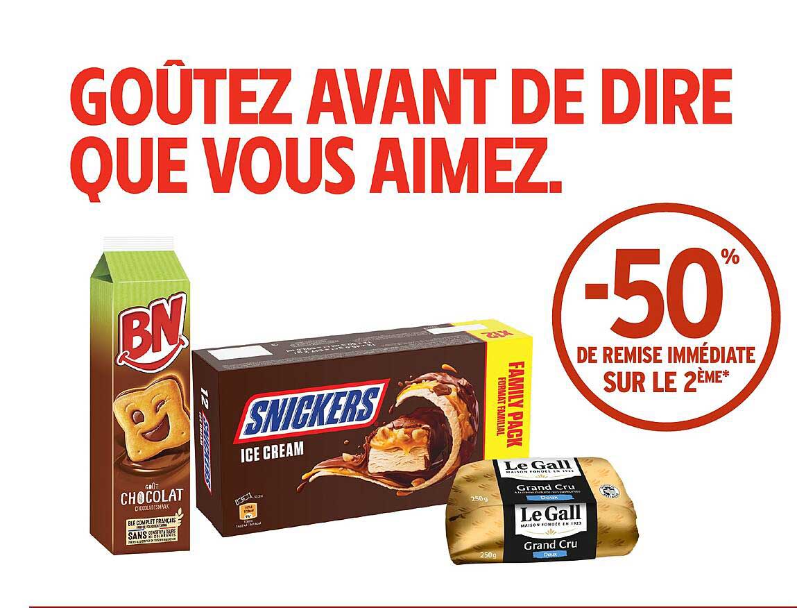GOÛTEZ AVANT DE DIRE QUE VOUS AIMEZ.