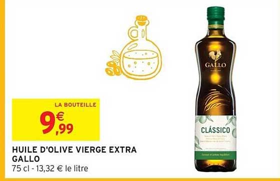 HUILE D'OLIVE VIERGE EXTRA GALLO