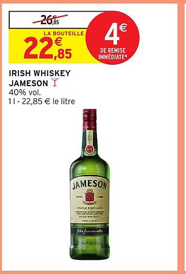 IRISH WHISKEY JAMESON