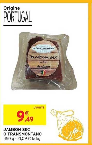JAMBON SEC O TRANSMONTANO