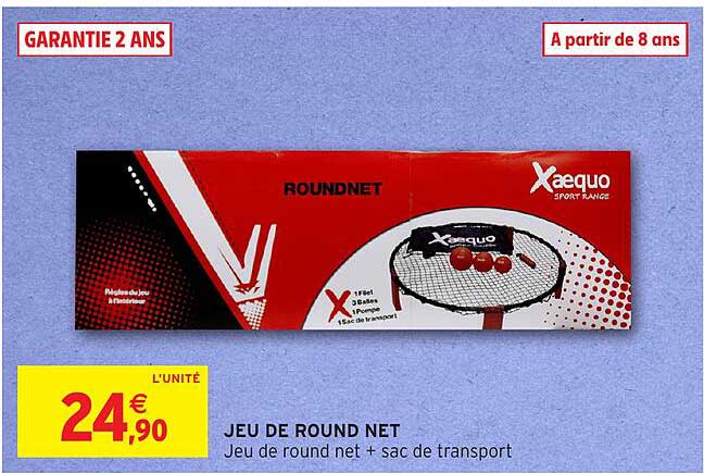 JEU DE ROUND NET