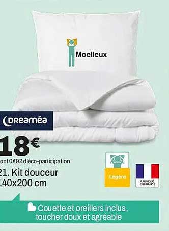 Kit douceur 140x200 cm