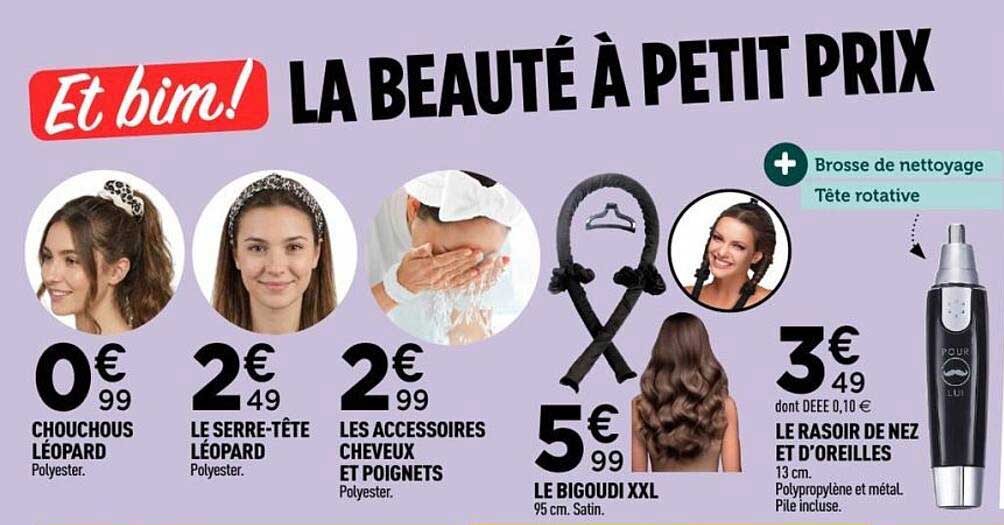 LA BEAUTÉ À PETIT PRIX