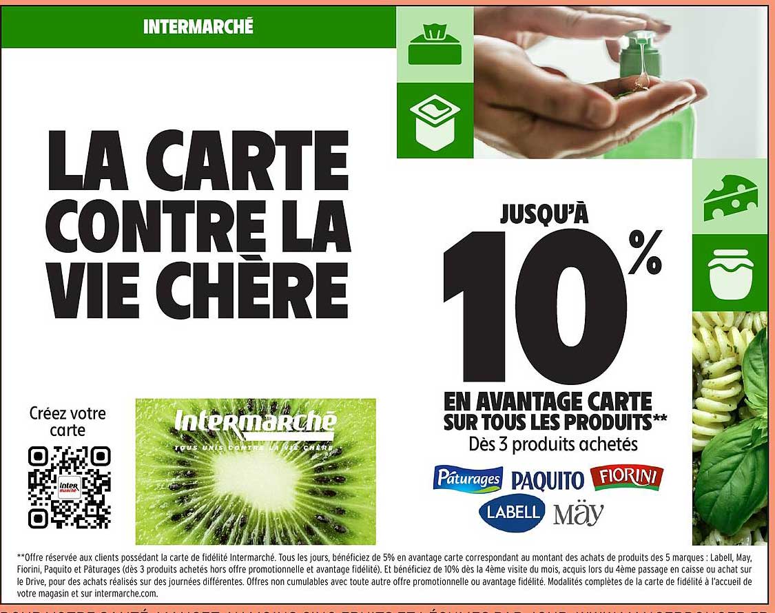 LA CARTE CONTRE LA VIE CHÈRE