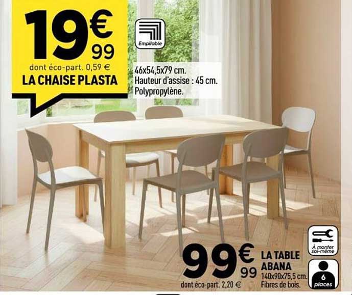 LA CHAISE PLASTA