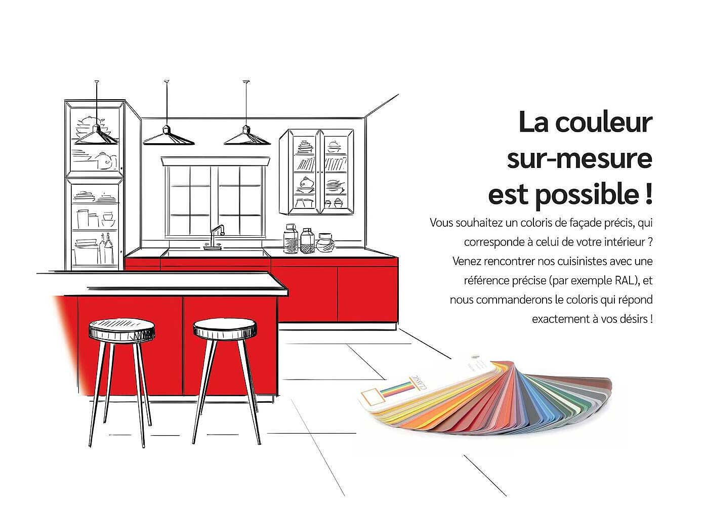 La couleur sur-mesure est possible !