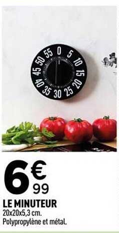 LE MINUTEUR