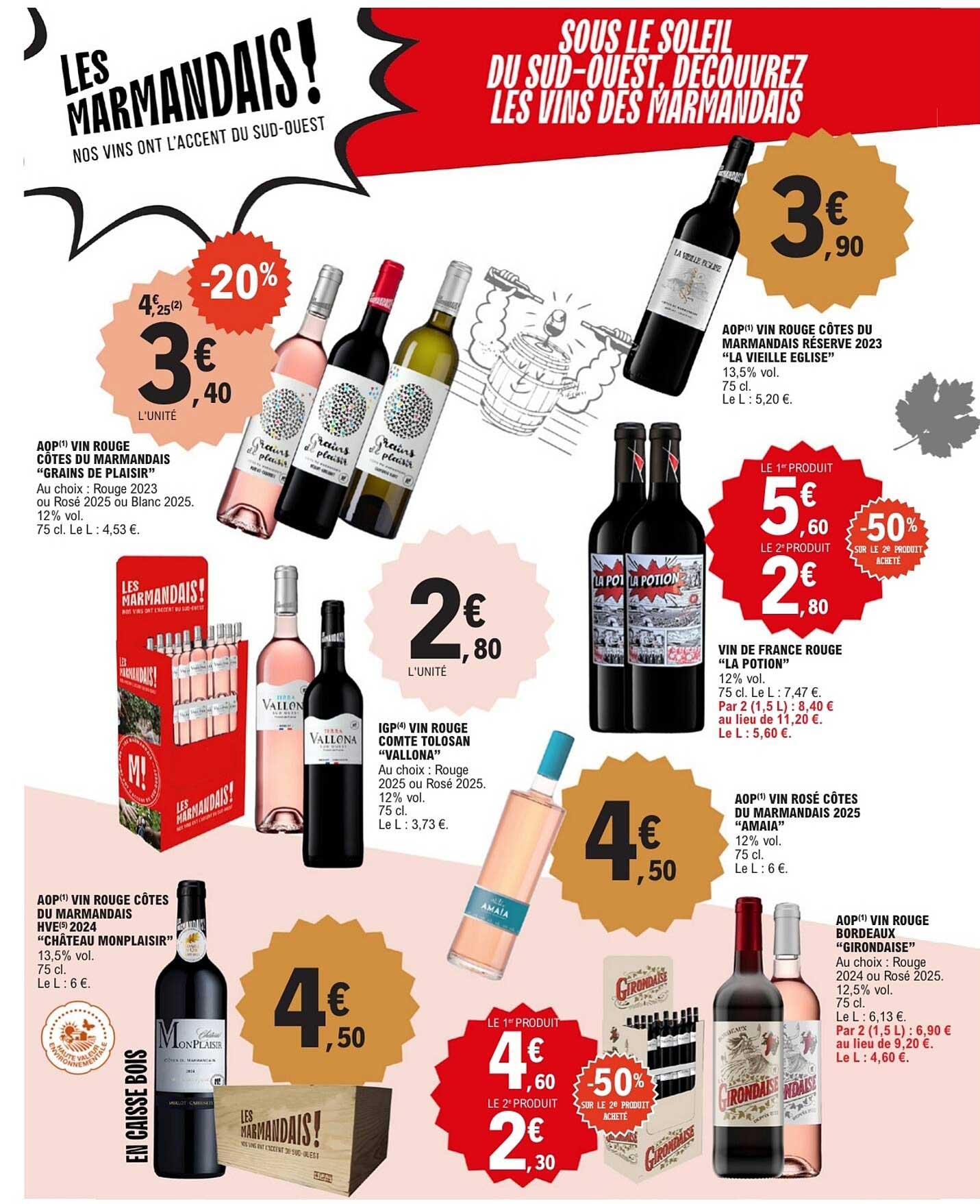 LES MARMANDAIS ! NOS VINS ONT L'ACCENT DU SUD-OUEST