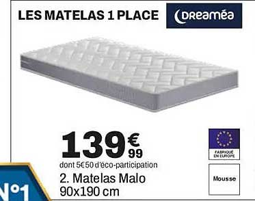 LES MATELAS 1 PLACE