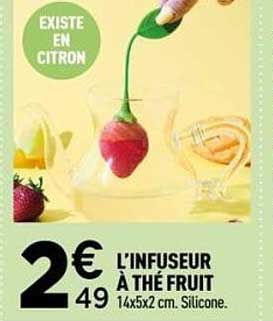 L'INFUSEUR À THÉ FRUIT
