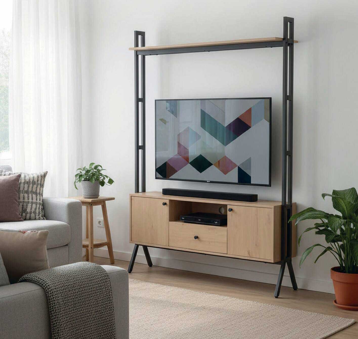 Meuble TV industriel