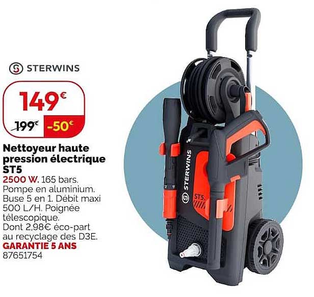 Nettoyeur haute pression électrique ST5