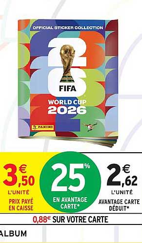 OFFICIAL STICKER COLLECTION FIFA WORLD CUP 2026