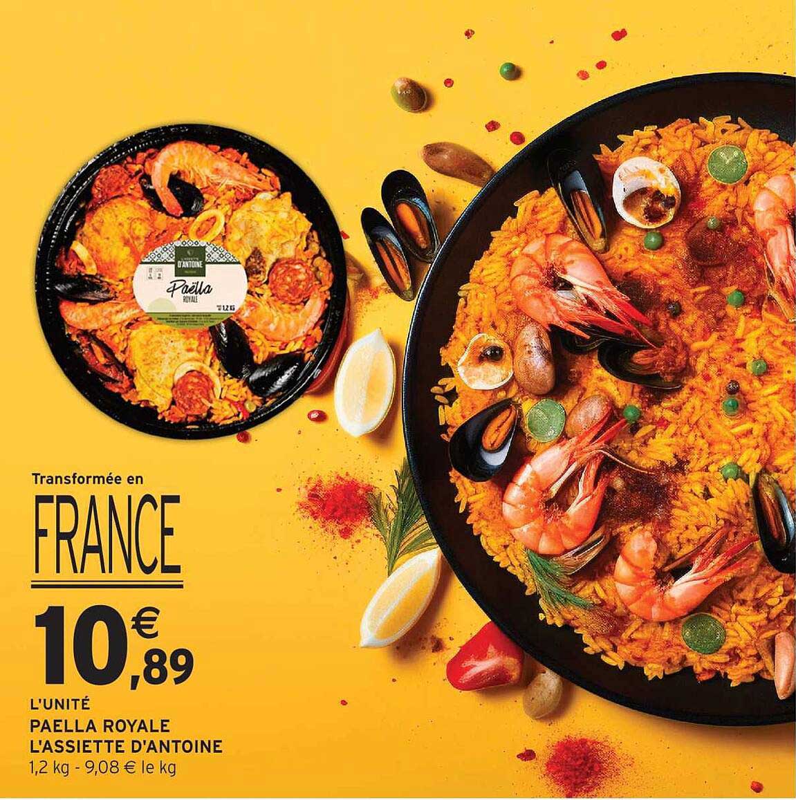 Paella royale L'assiette d'Antoine