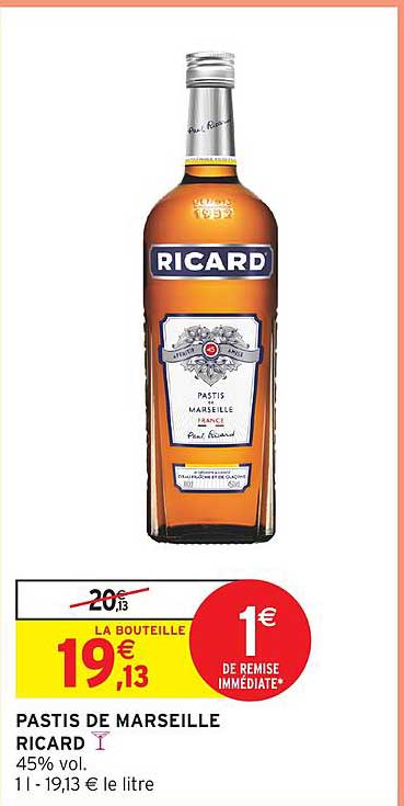 PASTIS DE MARSEILLE RICARD