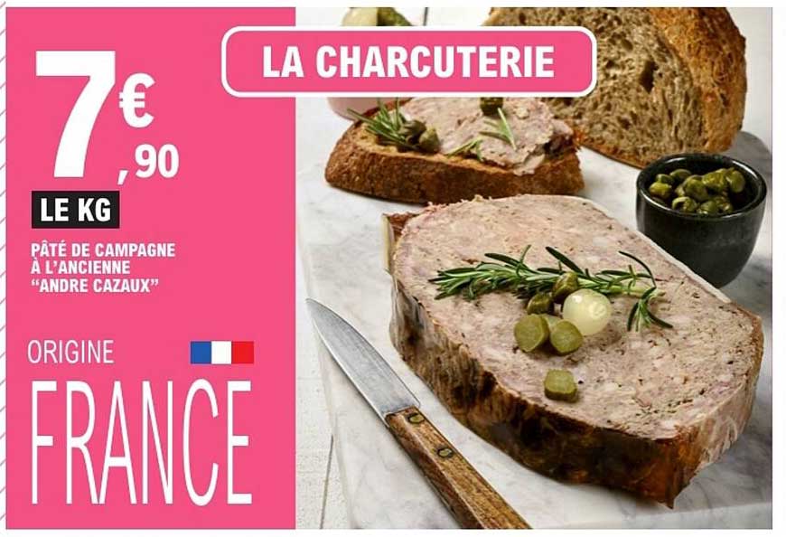 PÂTÉ DE CAMPAGNE À L’ANCIENNE “ANDRE CAZAUX”