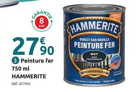 Peinture fer 750 ml HAMMERITE