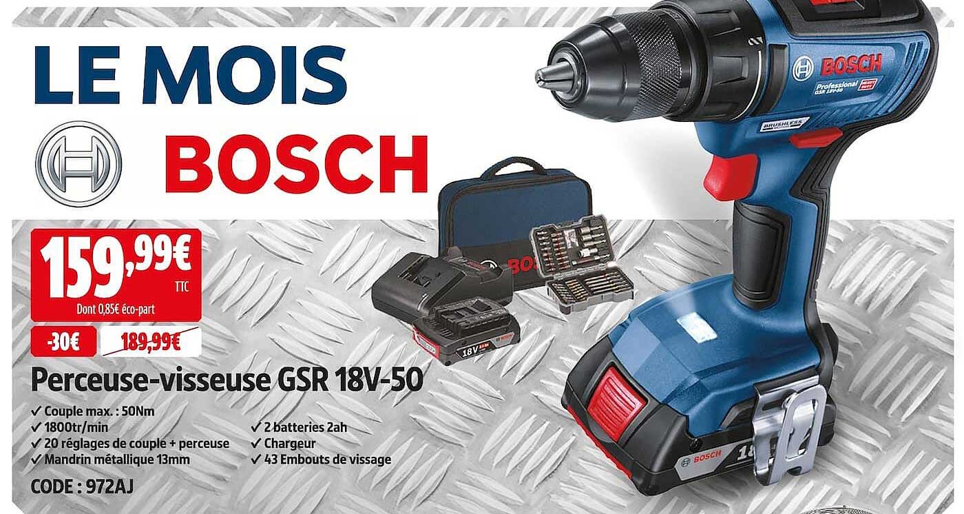 Perceuse-visseuse GSR 18V-50