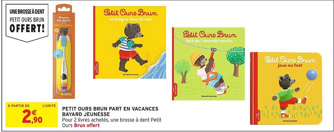 PETIT OURS BRUN PART EN VACANCES BAYARD JEUNESSE