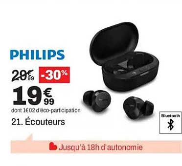 PHILIPS 21. Écouteurs