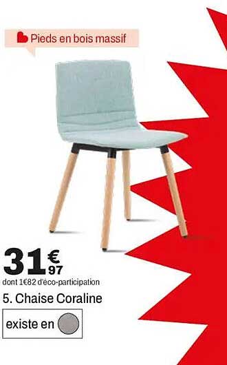 Pieds en bois massif