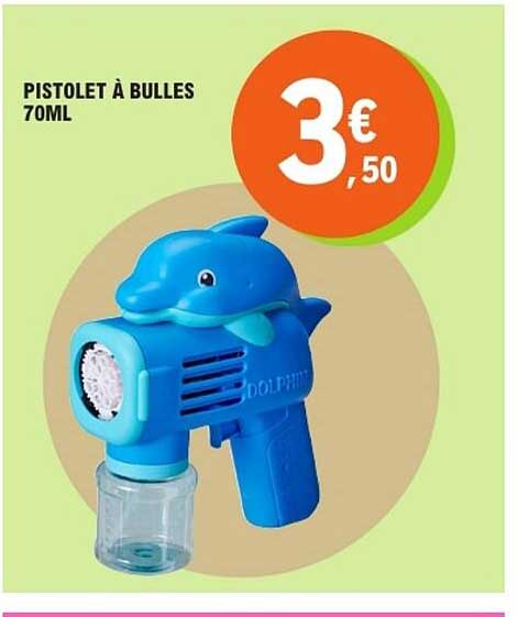 PISTOLET À BULLES 70ML