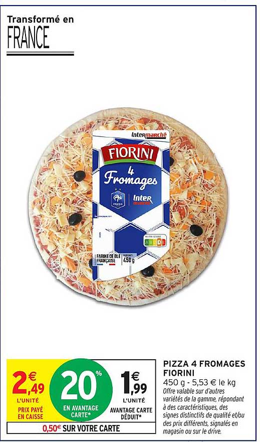 PIZZA 4 FROMAGES FIORINI