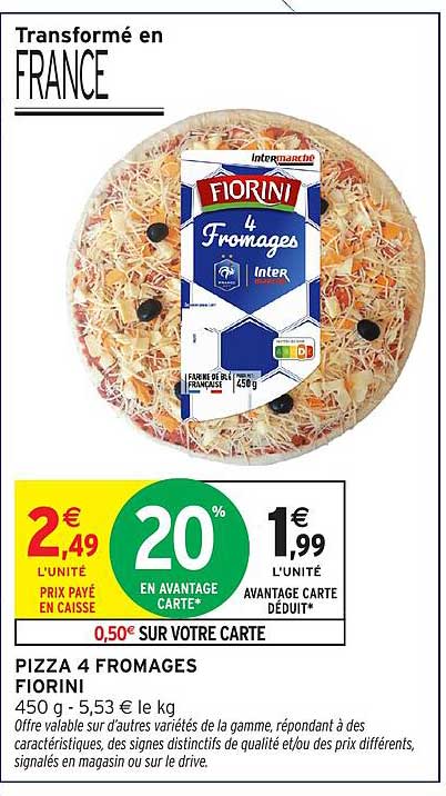 PIZZA 4 FROMAGES FIORINI