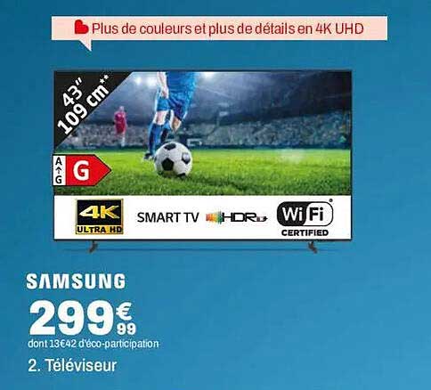 Plus de couleurs et plus de détails en 4K UHD