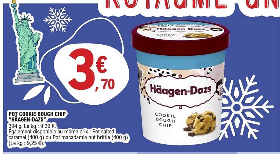 POT COOKIE DOUGH CHIP “HÄAGEN-DAZS”