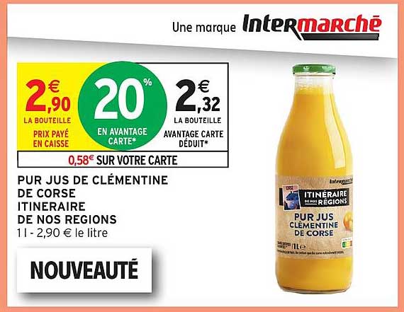 PUR JUS DE CLÉMENTINE DE CORSE ITINERAIRE DE NOS REGIONS