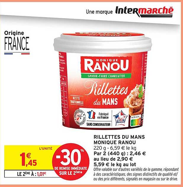 RILLETTES DU MANS MONIQUE RANOU