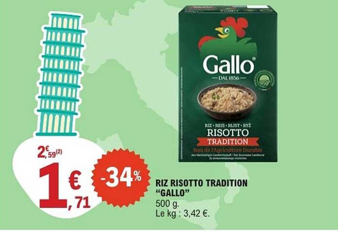 RIZ RISOTTO TRADITION “GALLO”