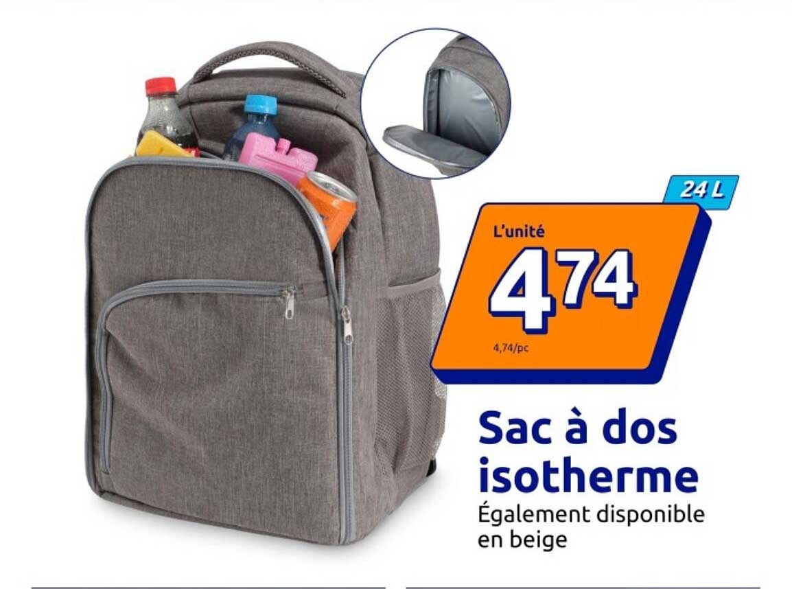 Sac à dos isotherme