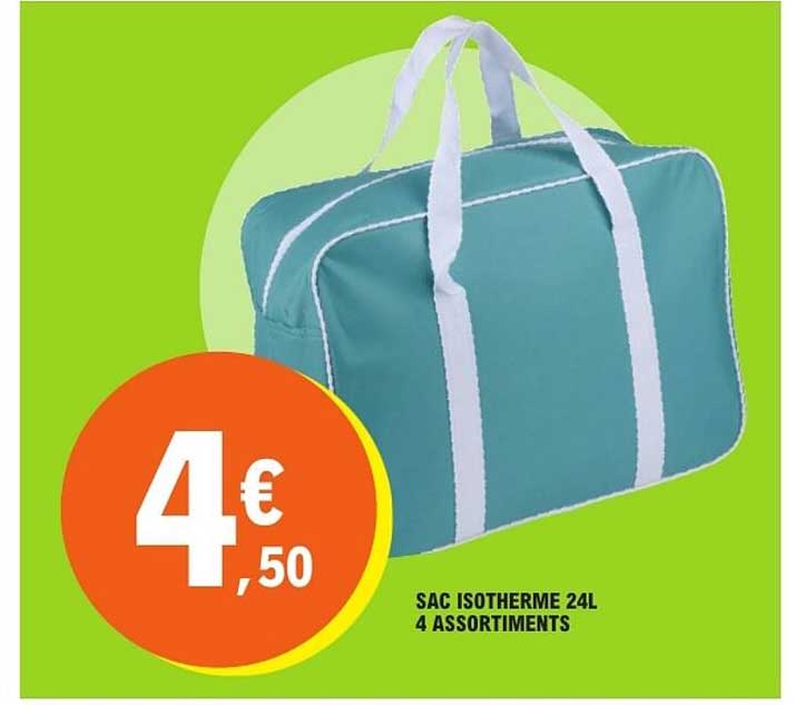 SAC ISOTHERME 24L 4 ASSORTIMENTS