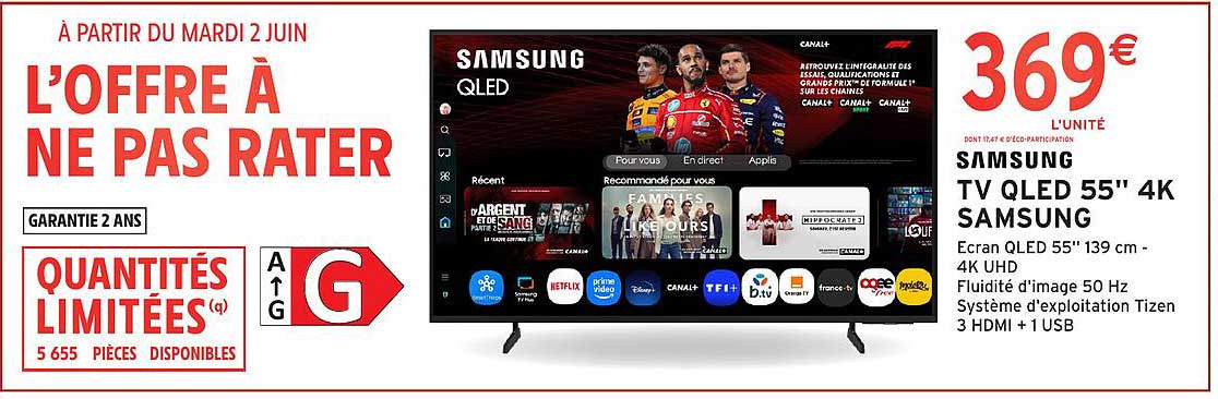 SAMSUNG TV QLED 55" 4K SAMSUNG