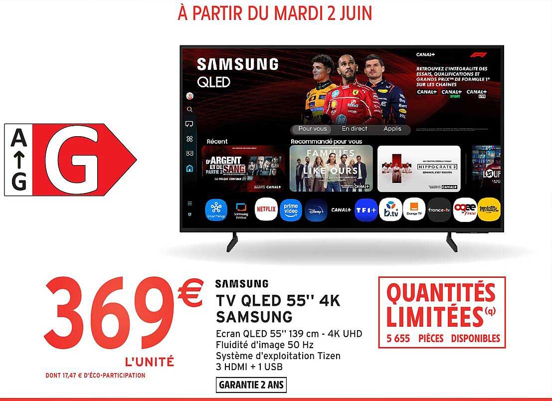 SAMSUNG TV QLED 55'' 4K SAMSUNG