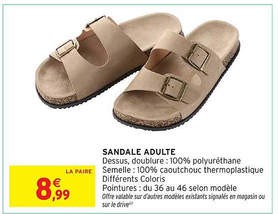 SANDALE ADULTE