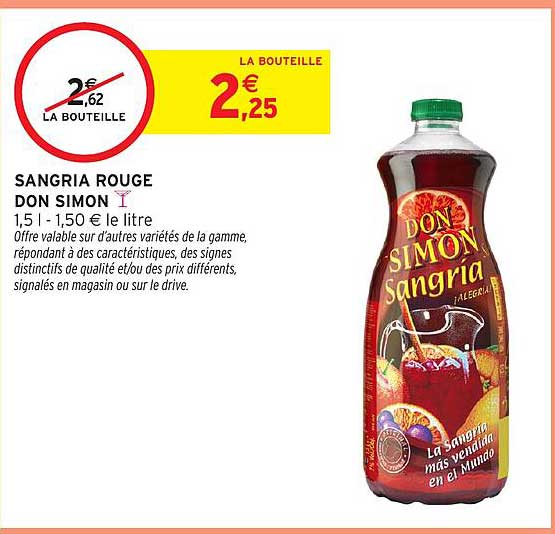 SANGRIA ROUGE DON SIMON